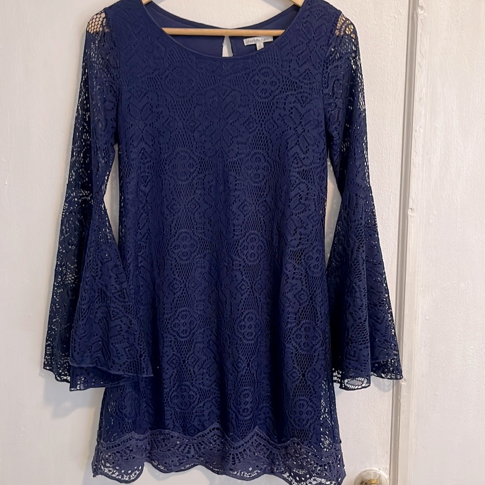 Bell sleeve dress/long top